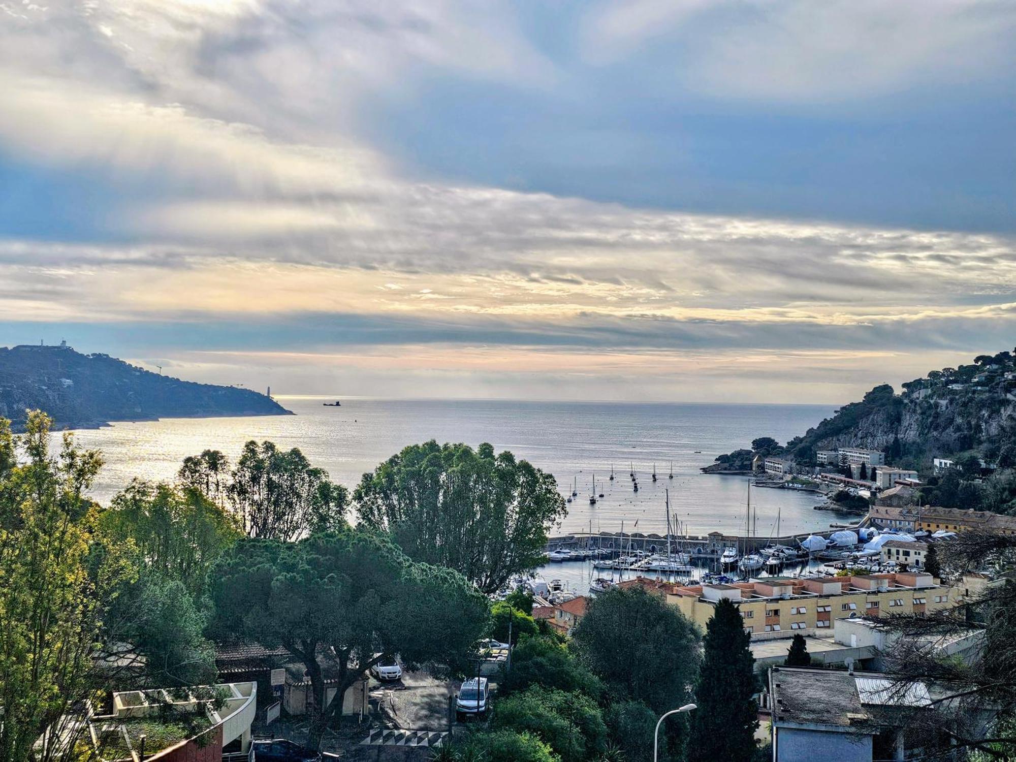 Villefranche Center Bay & Port Sea View Front Bagian luar foto
