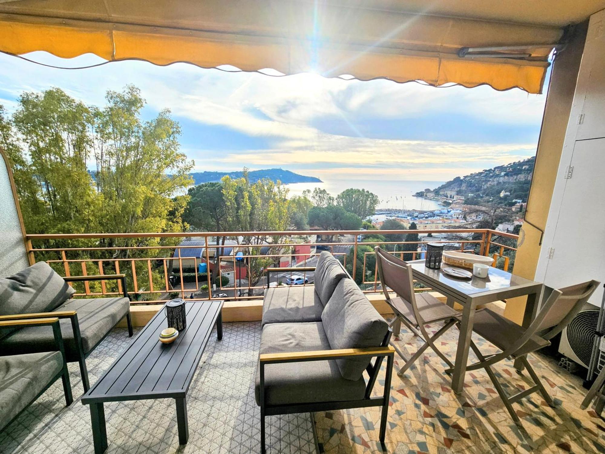 Villefranche Center Bay & Port Sea View Front Bagian luar foto