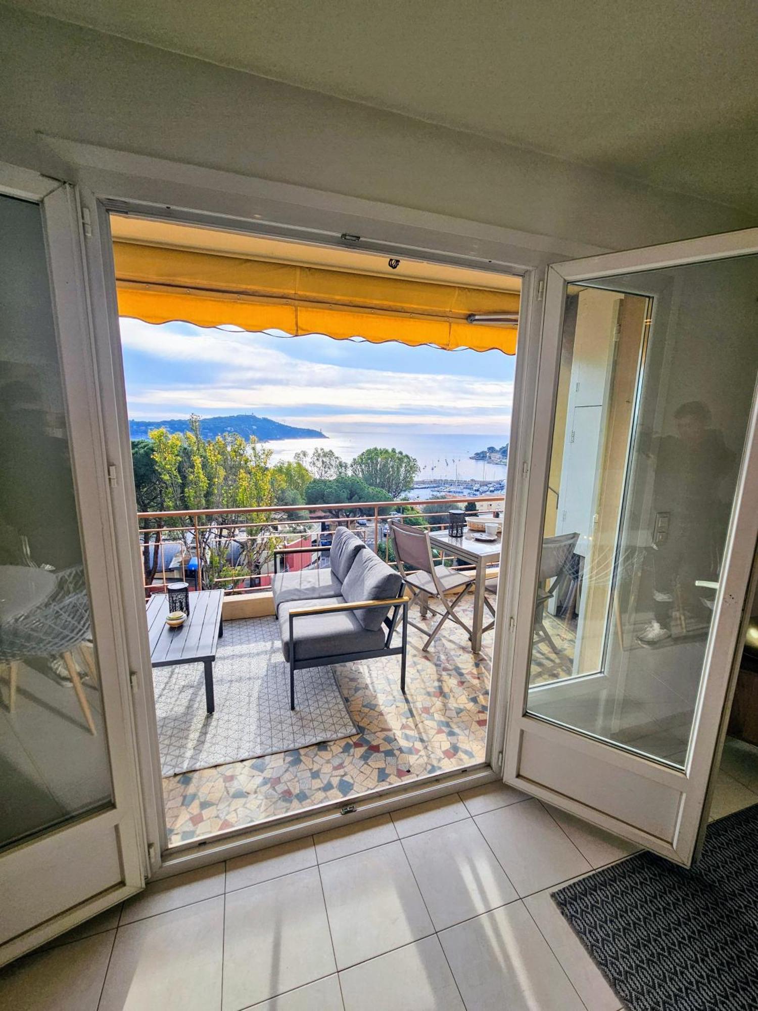 Villefranche Center Bay & Port Sea View Front Bagian luar foto