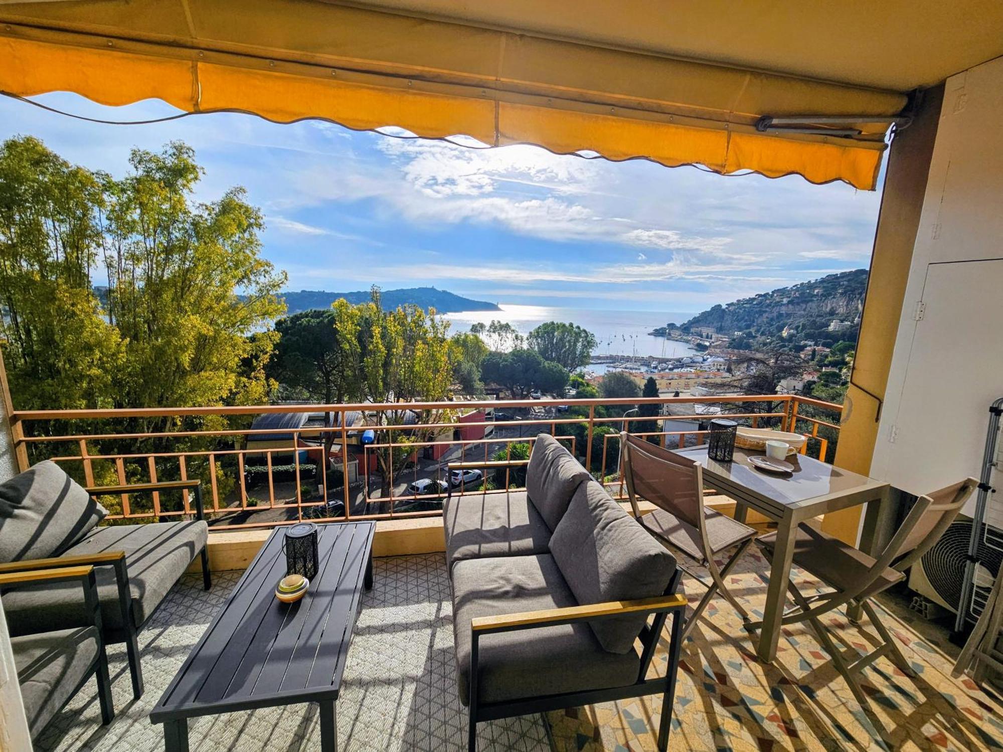 Villefranche Center Bay & Port Sea View Front Bagian luar foto